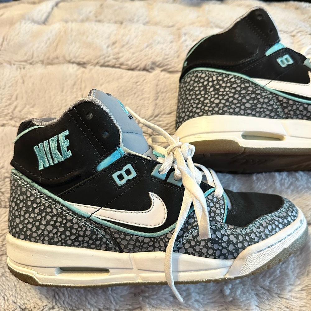 Nike Gray High-Top Sneakers